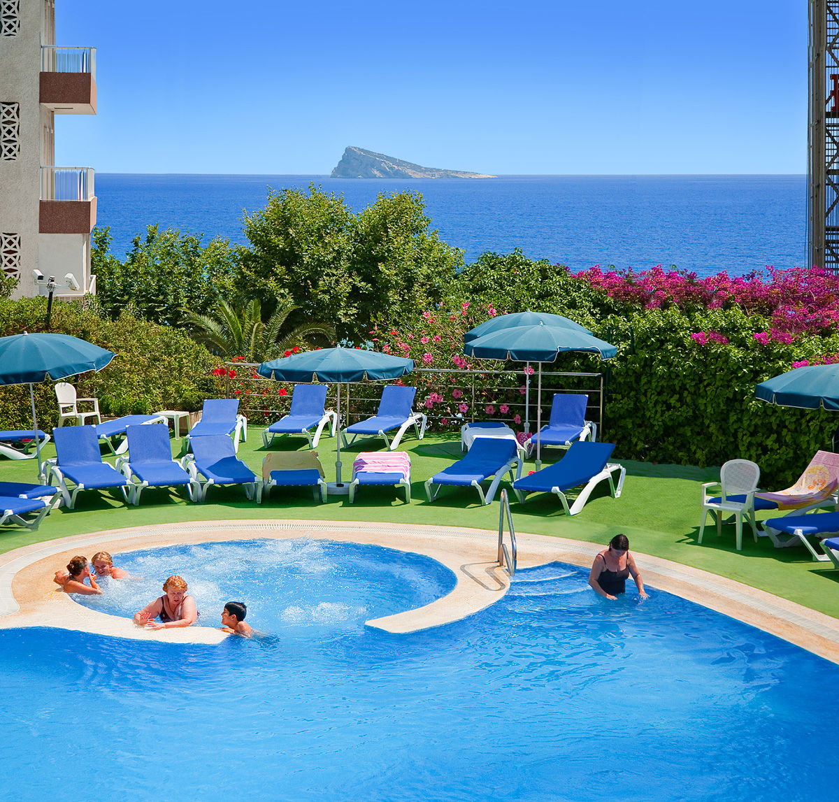 Hotel Rh Corona Del Mar 4* Sup Benidorm Kültér fotó